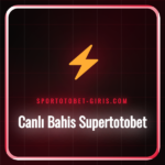 Canlı Bahis Supertotobet platformunun ana sayfa arayüzü ve oranlar.