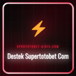 Destek Supertotobet Com müşteri hizmetleri temsilcisi bir kullanıcıya yardım ediyor.