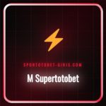 M Supertotobet ana sayfasının ekran görüntüsü ve oyun seçenekleri.