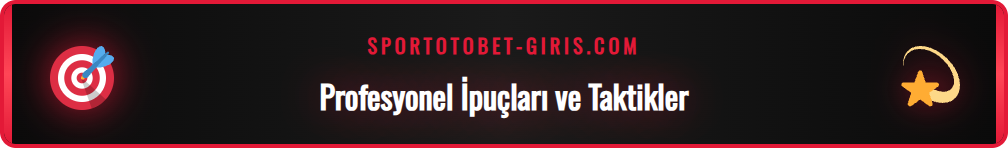 Sportotobet yeni giriş adresi üzerinden bonusları kullanma.