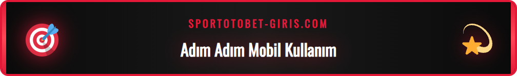 Sportotobet mobil platformunda bahis kuponu hazırlama adımları.