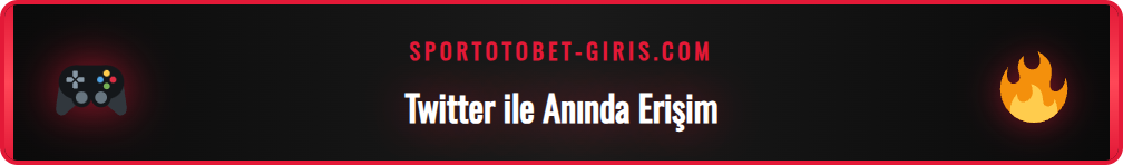 Sportotobet Twitter duyurusu ile güncel giriş linkini gösteren bir telefon.