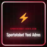 Sportotobet yeni adres linkini gösteren bir dizüstü bilgisayar ekranı.