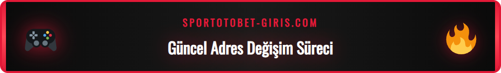 Sportotobet güncel giriş adresinin neden değiştiğini gösteren şema.