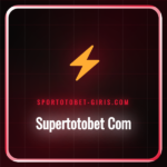 Supertotobet Com platformunun ana sayfa arayüzü ve oyun seçenekleri.