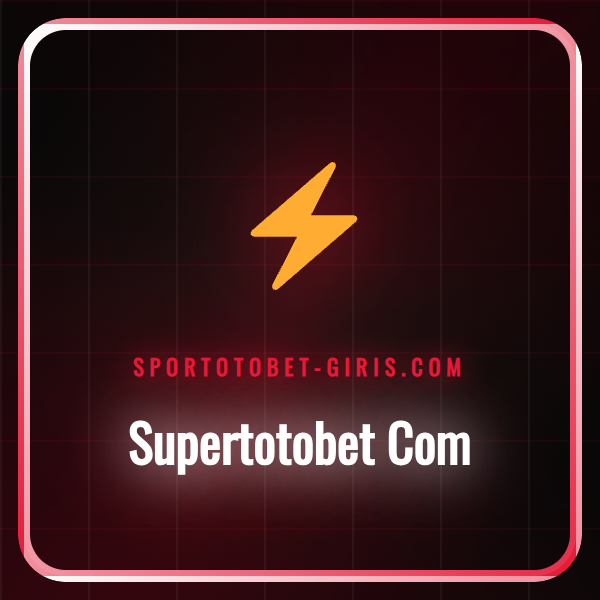 Supertotobet Com platformunun ana sayfa arayüzü ve oyun seçenekleri.