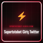 Supertotobet Giriş Twitter hesabının mobil telefonda görünümü.