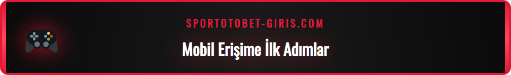 Supertotobet mobil erişim için gerekli adımları gösteren grafik.