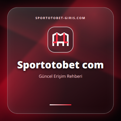 Sportotobet com güncel erişim görseli